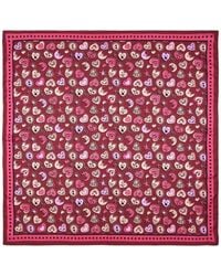 Paul Smith - Schal Mit Herz-Print - Lyst