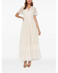 Needle & Thread - Maxikleid mit Rüschen - Lyst
