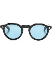 Eyevan 7285 - Pre-Owned Mason Round-Frame Sunglasses - Lyst