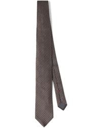 Brunello Cucinelli - Textured Silk Tie - Lyst
