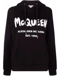 McQueen - アレキサンダー・マックイーン ロゴ パーカー - Lyst