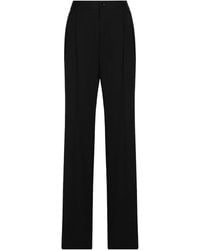 Dolce & Gabbana - Wool Trousers - Lyst