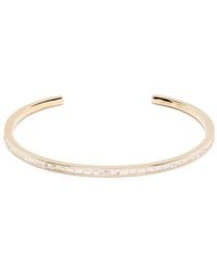 Anita Ko - 18Kt Baguette Diamond Cuff Bracelet - Lyst