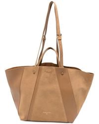 Patrizia Pepe - Sac Porté Épaule À Empiècements En Daim - Lyst