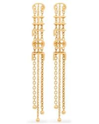 Chloé - Orecchini Con Logo - Lyst