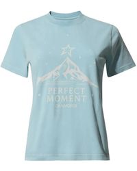 Perfect Moment - Logo Cotton T-Shirt - Lyst