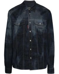 DSquared² - Camicia Denim Icon - Lyst