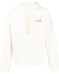 Carhartt - Hooded American Script Sweatshirt - Lyst