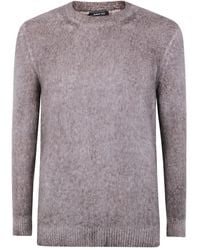 Avant Toi - Pullover mit Rundhalsausschnitt - Lyst