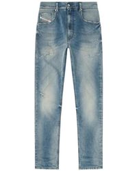 DIESEL - Regular Waist 2032 D-Krooley-Bw Joggjeans - Lyst
