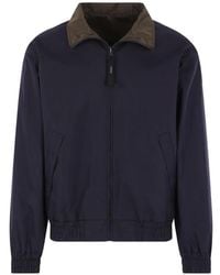 Aspesi - Reversible Zip-Up Jacket - Lyst
