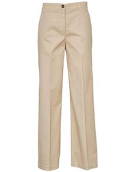 Ql2 - Creased High-Waisted Trousers - Lyst