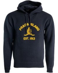 Prada - Hoodie Met Geborduurd Logo - Lyst