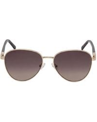 Guess - Round-Frame Sunglasses - Lyst