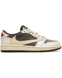 Nike - X Travis Scott Air 1 Low Og "Reverse Mocha" Sneakers - Lyst