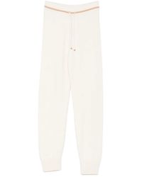 Eleventy - Drawstring Knitted Track Pants - Lyst