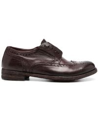 Officine Creative - Lexikon 150 Perforated Leather Oxfords - Lyst