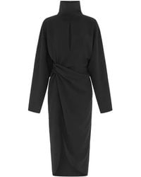 16Arlington - Mis Knot-Detail Midi Dress - Lyst