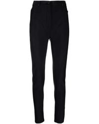 Mugler - High-Waisted Skinny Trousers - Lyst