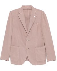 Luigi Bianchi - Buttoned Blazer - Lyst