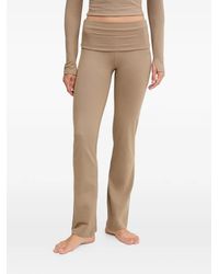 Casall - Logo-Embroidered Flared Track Pants - Lyst