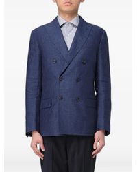 Fay - Blazer Con Doble Botonadura - Lyst