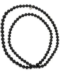Emporio Armani - Faceted-Bead Necklace - Lyst