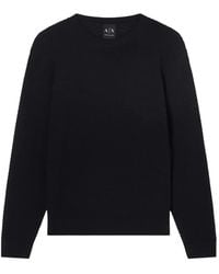 ARMANI EXCHANGE - Zigzag-Knit Sweater - Lyst