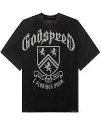 Godspeed - Collegiate Logo-Print T-Shirt - Lyst