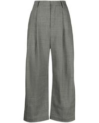 R13 - Wool Plaid Check Trousers - Lyst
