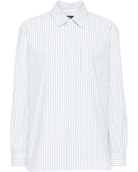 A.P.C. - Sela Striped Shirt - Lyst