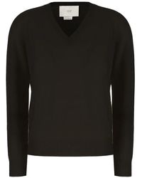 Vanisé - V-Neck Cashmere Sweater - Lyst
