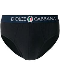 Dolce & Gabbana - Logo-Waistband Jersey Briefs - Lyst