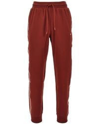 EA7 - Logo-Print Side-Stripe Track Pants - Lyst