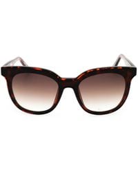 Fila - Tortoiseshell-Effect Round-Frame Sunglasses - Lyst