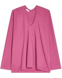 Dries Van Noten - Long Sleeve Cotton T-Shirt - Lyst