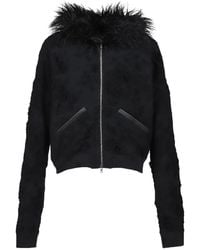 FILTH - Distressed Faux-Fur Jacket - Lyst