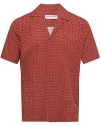 Orlebar Brown - Maitan Geometric-Print Shirt - Lyst