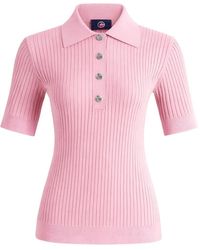 Fusalp - Vera Geribbelde Polotop - Lyst