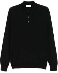 Lardini - Fine-Knit Polo Shirt - Lyst