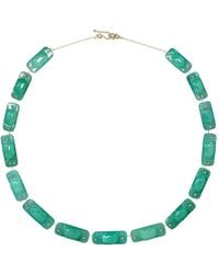 Ten Thousand Things - 18K Tiles Chrysoprase Necklace - Lyst