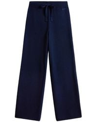 Woolrich - Drawstring-Waist Straight Trousers - Lyst