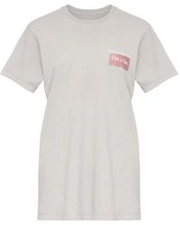 Maison Margiela - T-Shirt Mit Slogan-Print - Lyst