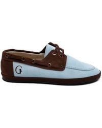 Gondolina - Voga Suede Boat Shoes - Lyst