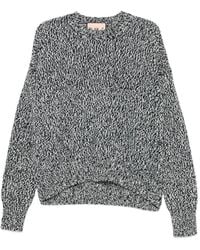 Plan C - Muliné Crew-Neck Sweater - Lyst