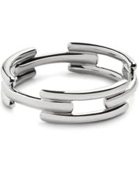 Monica Vinader - Signature Link Stacking Ring - Lyst