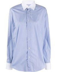 Filippa K - Striped Tuxedo Shirt - Lyst