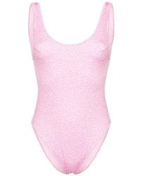 Mc2 Saint Barth - Althea Leopard-print Swimsuit - Lyst