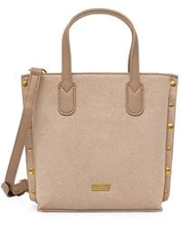 Morgan - Stud-Embellished Tote Bag - Lyst