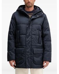 Barbour - Logo-Embroidered Padded Jacket - Lyst